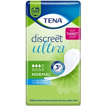 16 st/pakke - TENA Discreet Ultra Normal