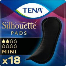 18 st/pakke - TENA Silhouette Noir Mini