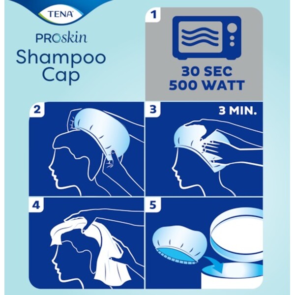TENA ProSkin Shampoo Cap (Billede 3 af 3)