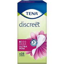 28 st/pakke - TENA Discreet Ultra Mini 28st