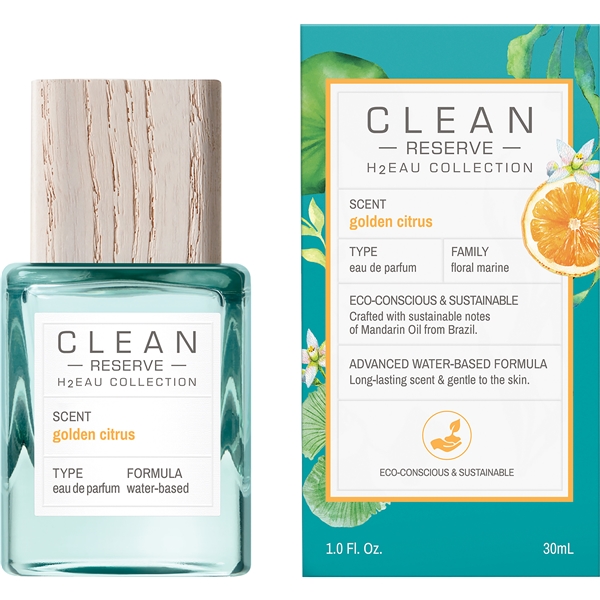 Clean Reserve H2EAU Golden Citrus - Edp (Billede 2 af 5)