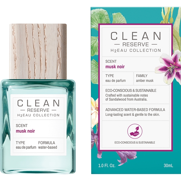 Clean Reserve H2EAU Musk Noir - Edp (Billede 2 af 5)