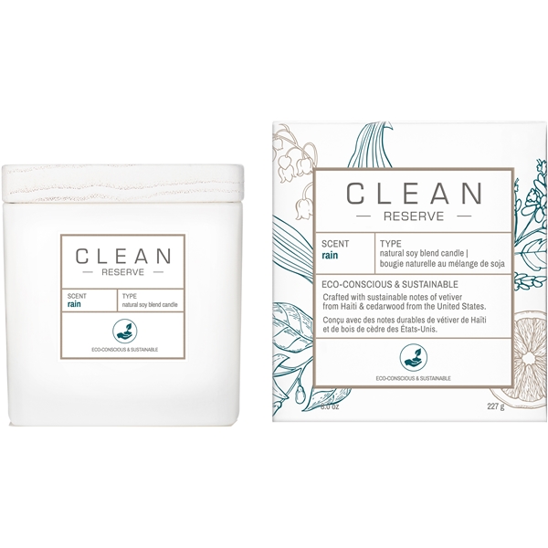 Clean Reserve Rain Scented Candle (Billede 1 af 4)