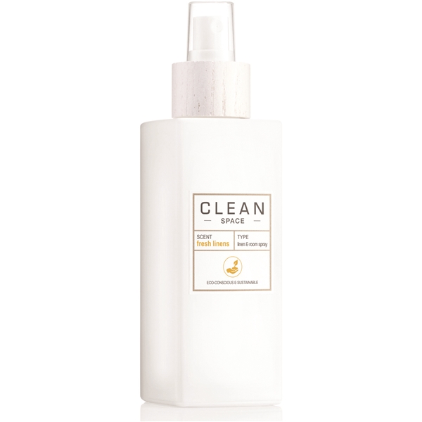 Clean Space Fresh Linens Room Spray (Billede 2 af 3)