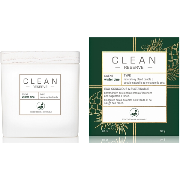 Clean Space Winter Pine Candle (Billede 2 af 2)