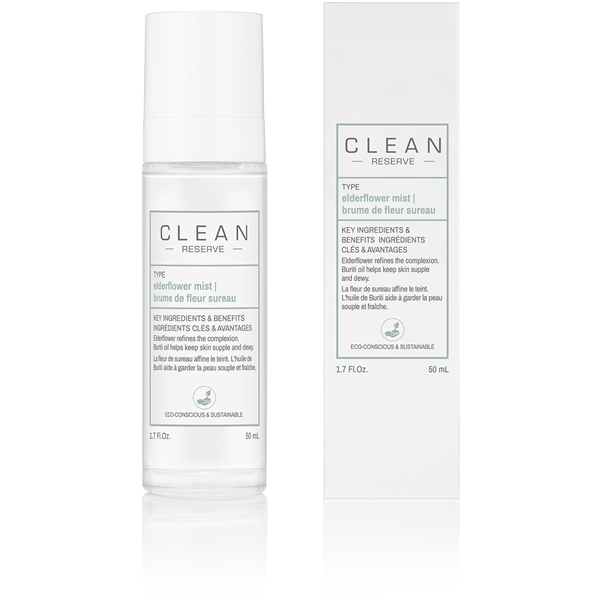 Clean Reserve Elderflower Face Mist (Billede 1 af 4)