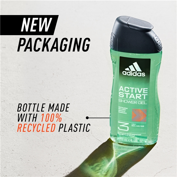 Adidas Active Start For Him - Shower Gel (Billede 3 af 5)