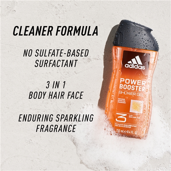 Adidas Power Booster - Shower Gel (Billede 3 af 4)