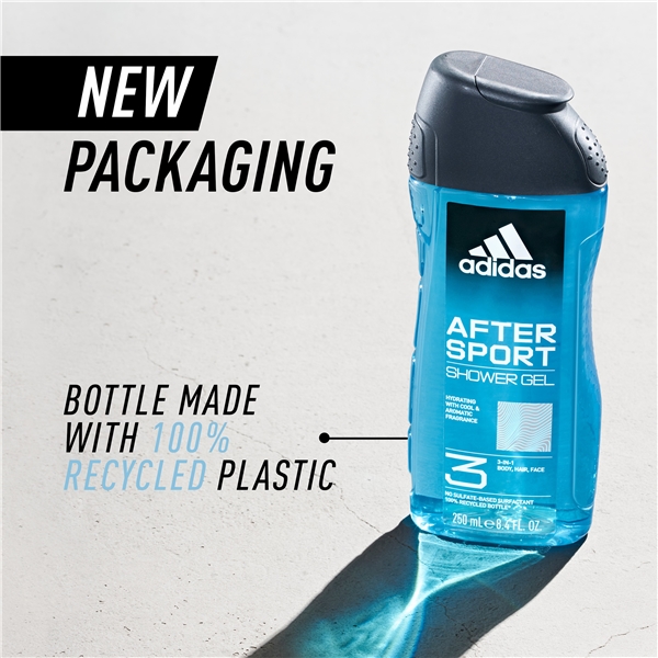 Adidas After Sport For Him - Shower Gel (Billede 4 af 6)