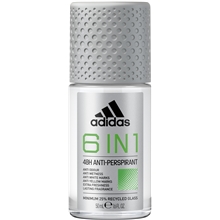 Adidas 6 In 1 - 48H AntiPerspirant Roll On Deo