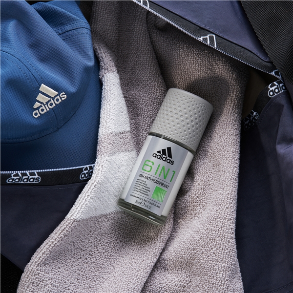 Adidas 6 In 1 - 48H AntiPerspirant Roll On Deo (Billede 4 af 4)