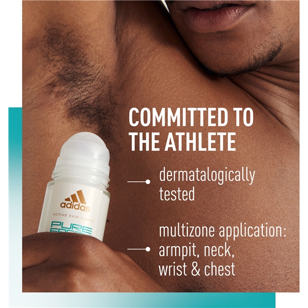 Adidas Pure Fresh - Roll On Deodorant (Billede 4 af 6)