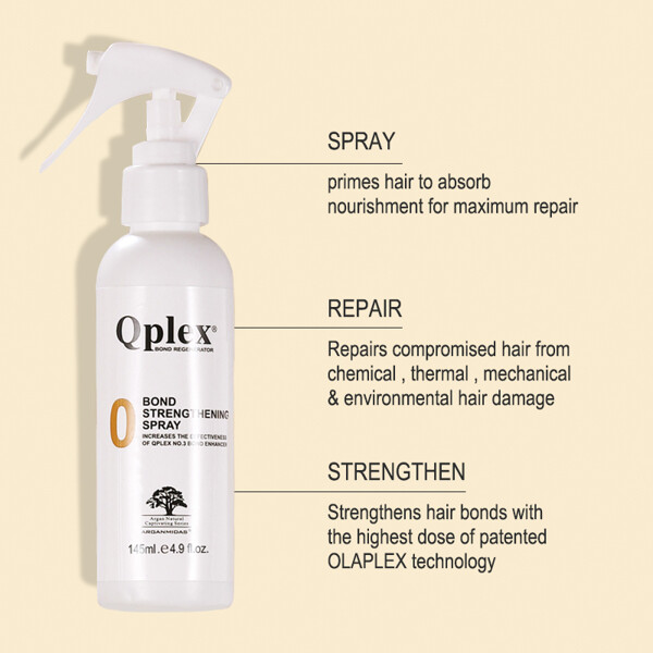 Arganmidas QPlex No.0 Bond Strengthening Spray (Billede 3 af 9)