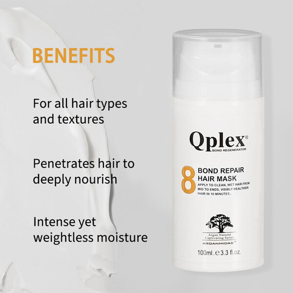 Arganmidas QPlex No.8 Bond Repair Hair Mask (Billede 4 af 10)