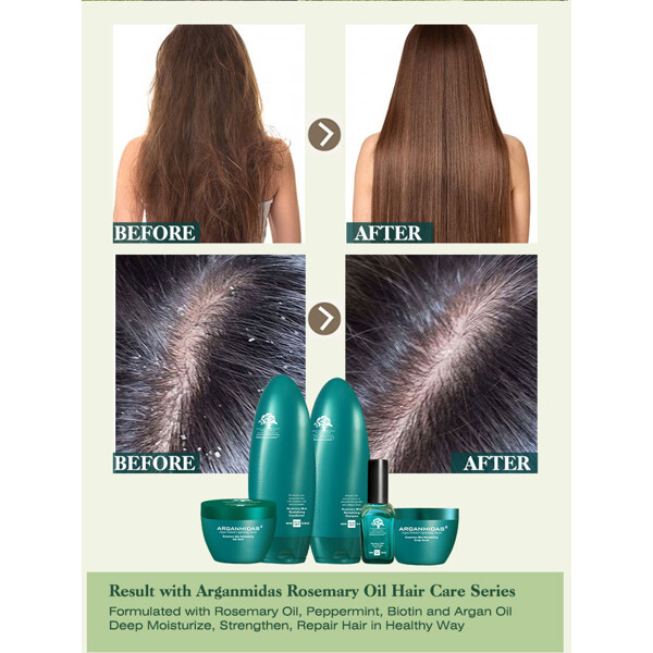 Arganmidas Rosemary Mint Revitalizing Shampoo (Billede 12 af 12)