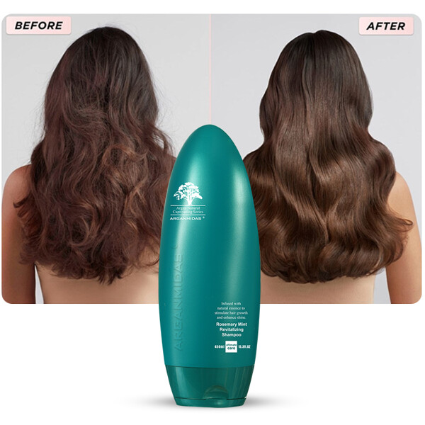 Arganmidas Rosemary Mint Revitalizing Shampoo (Billede 5 af 12)