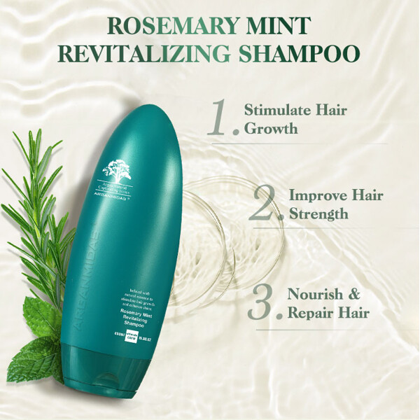 Arganmidas Rosemary Mint Revitalizing Shampoo (Billede 6 af 12)