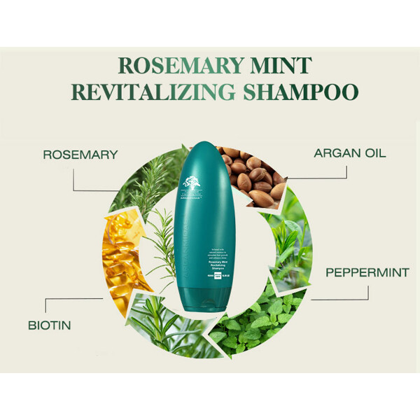 Arganmidas Rosemary Mint Revitalizing Shampoo (Billede 7 af 12)