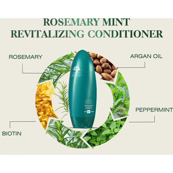 Arganmidas Rosemary Mint Revitalizing Conditioner (Billede 7 af 11)