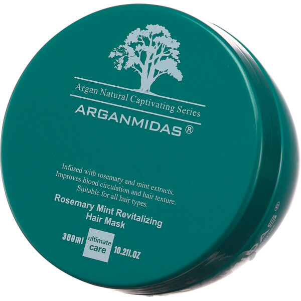 Arganmidas Rosemary Mint Revitalizing Hair Mask (Billede 3 af 11)