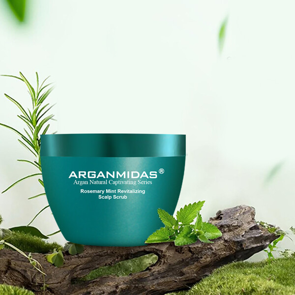 Arganmidas Rosemary Mint Revitalizing Hair Mask (Billede 6 af 11)