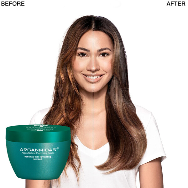 Arganmidas Rosemary Mint Revitalizing Hair Mask (Billede 7 af 11)