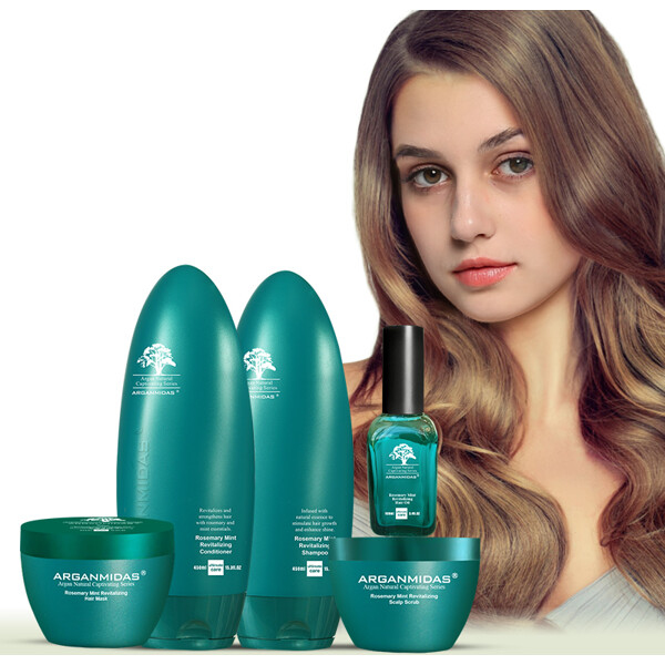 Arganmidas Rosemary Mint Revitalizing Hair Oil (Billede 7 af 9)