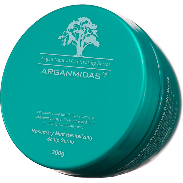 Arganmidas Rosemary Mint Revitalizing Scalp Scrub (Billede 3 af 9)