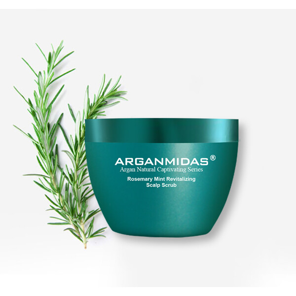 Arganmidas Rosemary Mint Revitalizing Scalp Scrub (Billede 5 af 9)