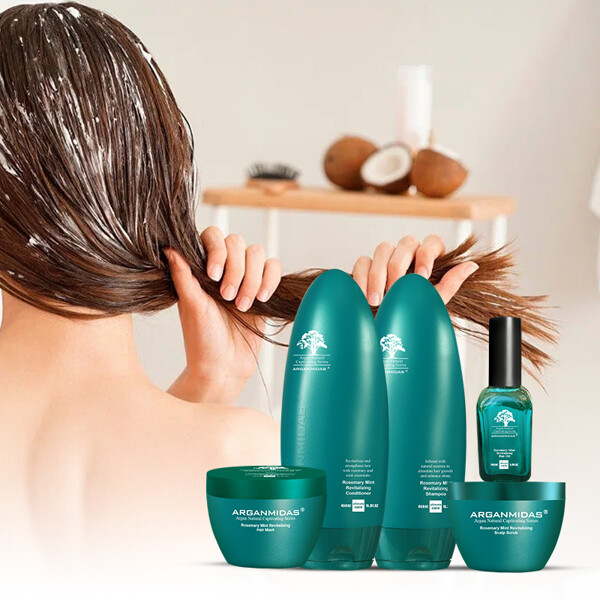 Arganmidas Rosemary Mint Revitalizing Scalp Scrub (Billede 9 af 9)