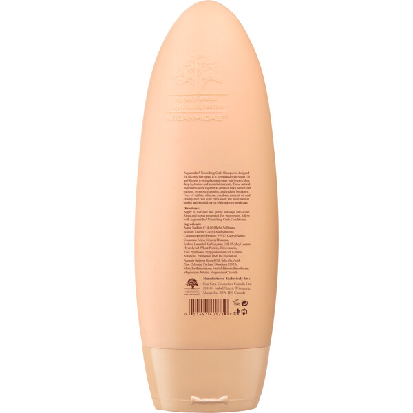 Arganmidas Nourishing Curls Shampoo (Billede 2 af 8)