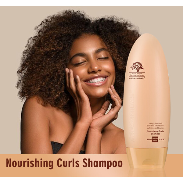 Arganmidas Nourishing Curls Shampoo (Billede 3 af 8)
