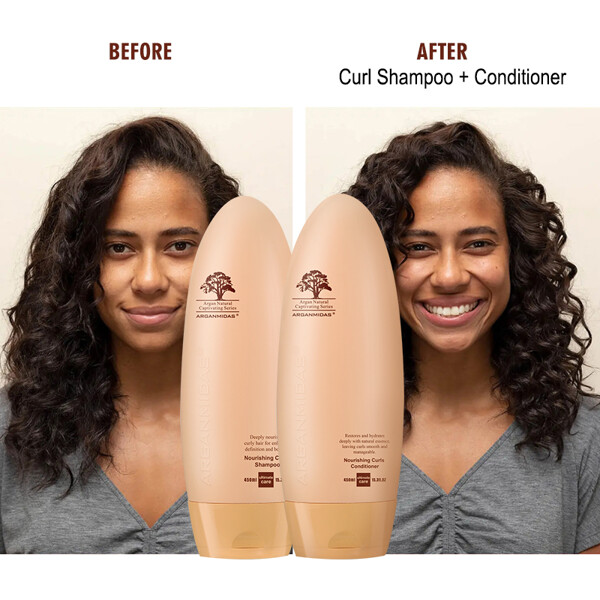 Arganmidas Nourishing Curls Shampoo (Billede 5 af 8)