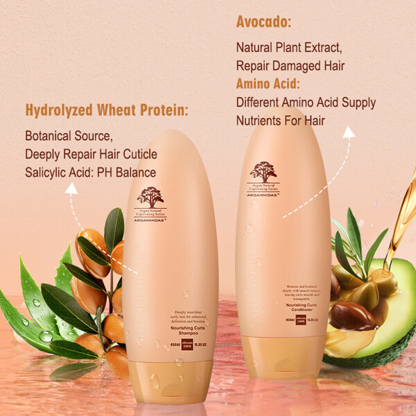 Arganmidas Nourishing Curls Shampoo (Billede 6 af 8)