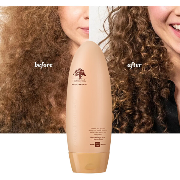 Arganmidas Nourishing Curls Conditioner (Billede 3 af 9)
