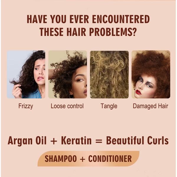 Arganmidas Nourishing Curls Conditioner (Billede 6 af 9)
