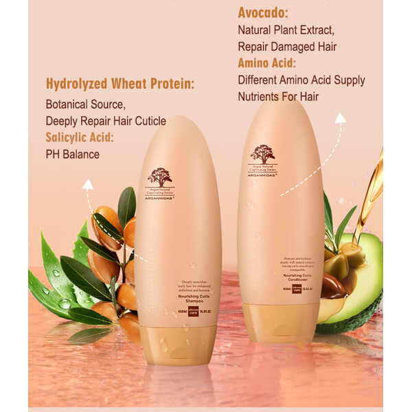 Arganmidas Nourishing Curls Conditioner (Billede 7 af 9)