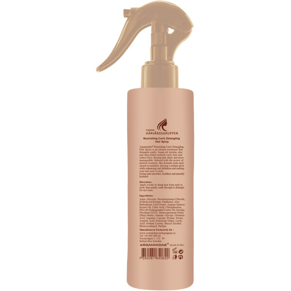 Arganmidas Nourishing Curls Detangling Hair Spray (Billede 2 af 7)