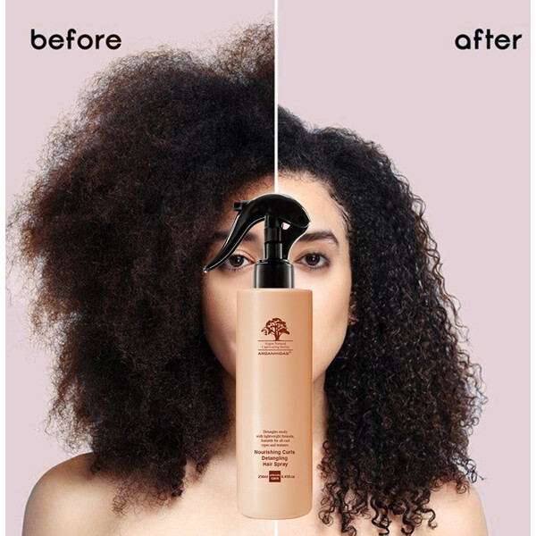 Arganmidas Nourishing Curls Detangling Hair Spray (Billede 4 af 7)