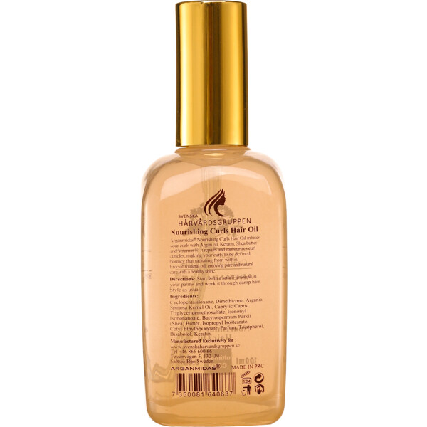 Arganmidas Nourishing Curls Hair Oil (Billede 2 af 8)