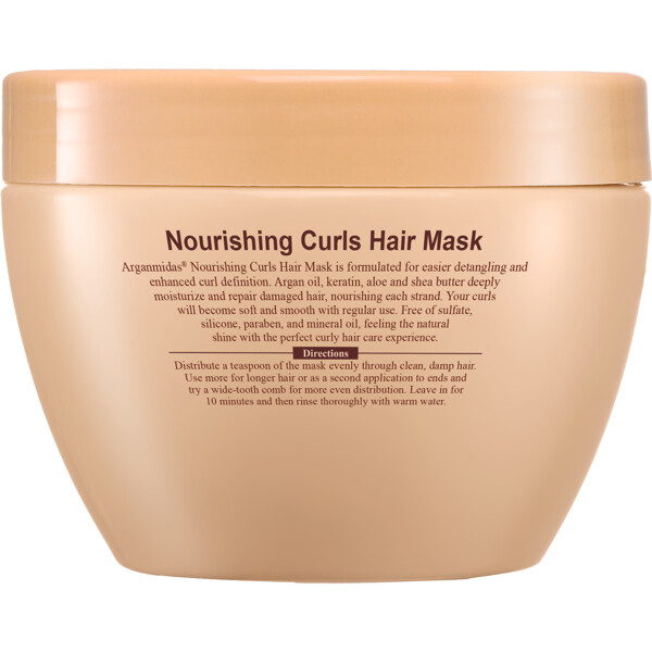 Arganmidas Nourishing Curls Hair Mask (Billede 3 af 8)