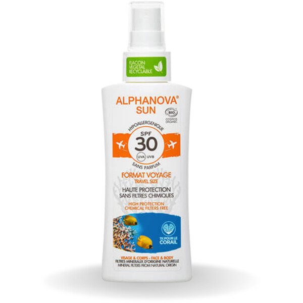 Alphanova Sun Spf 30 Sun Spray Travel Size (Billede 1 af 2)