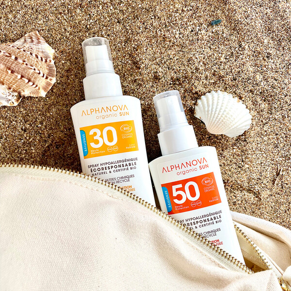 Alphanova Sun Spf 30 Sun Spray Travel Size (Billede 2 af 2)