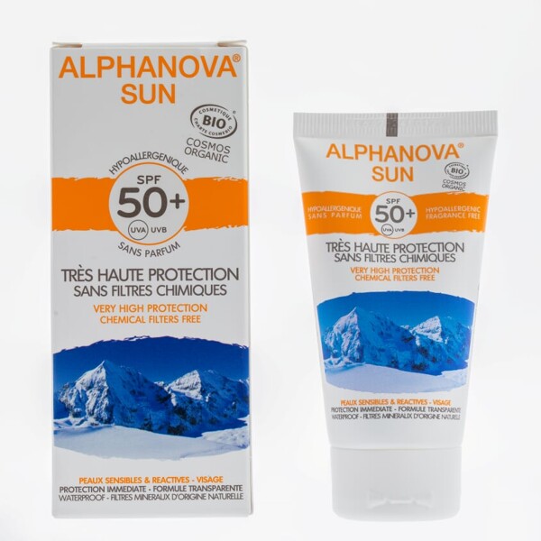 Alphanova Sun Spf 50+ - Face Sensitive Skin (Billede 2 af 2)