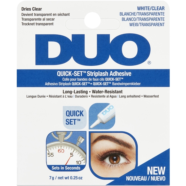 Ardell DUO Clear Quick Set Striplash Adhesive (Billede 2 af 2)