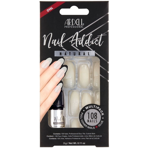 Ardell Nail Addict Natural Multipack (Billede 1 af 3)