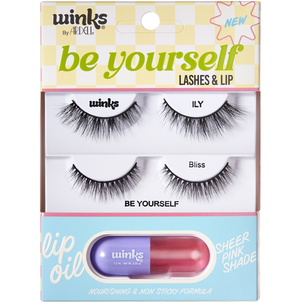 Ardell Winks Be Yourself Lashes & Lip Kit (Billede 1 af 3)