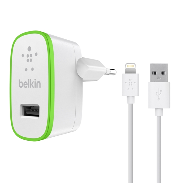 Belkin Home Charger - 2.1AMP w Lightning Cable