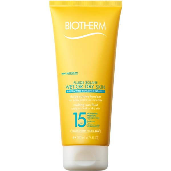 SPF 15 Fluide Solaire Wet or Dry