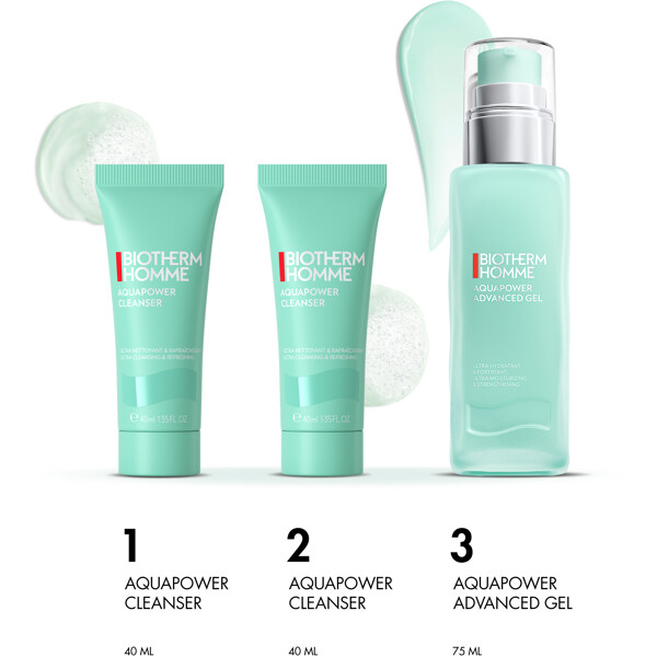 Biotherm Homme Aquapower Gift Set (Billede 2 af 2)